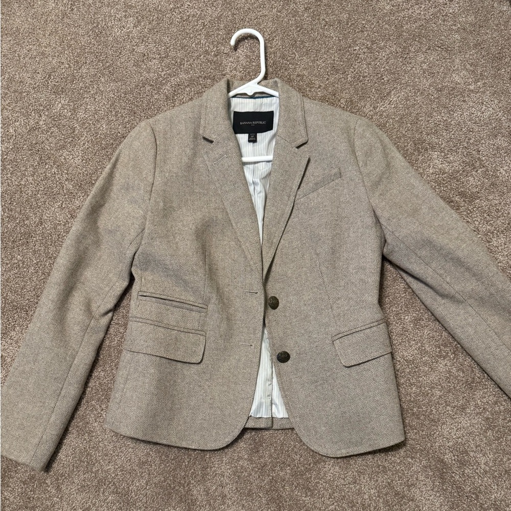 Banana Republic Women's Tan Blazer